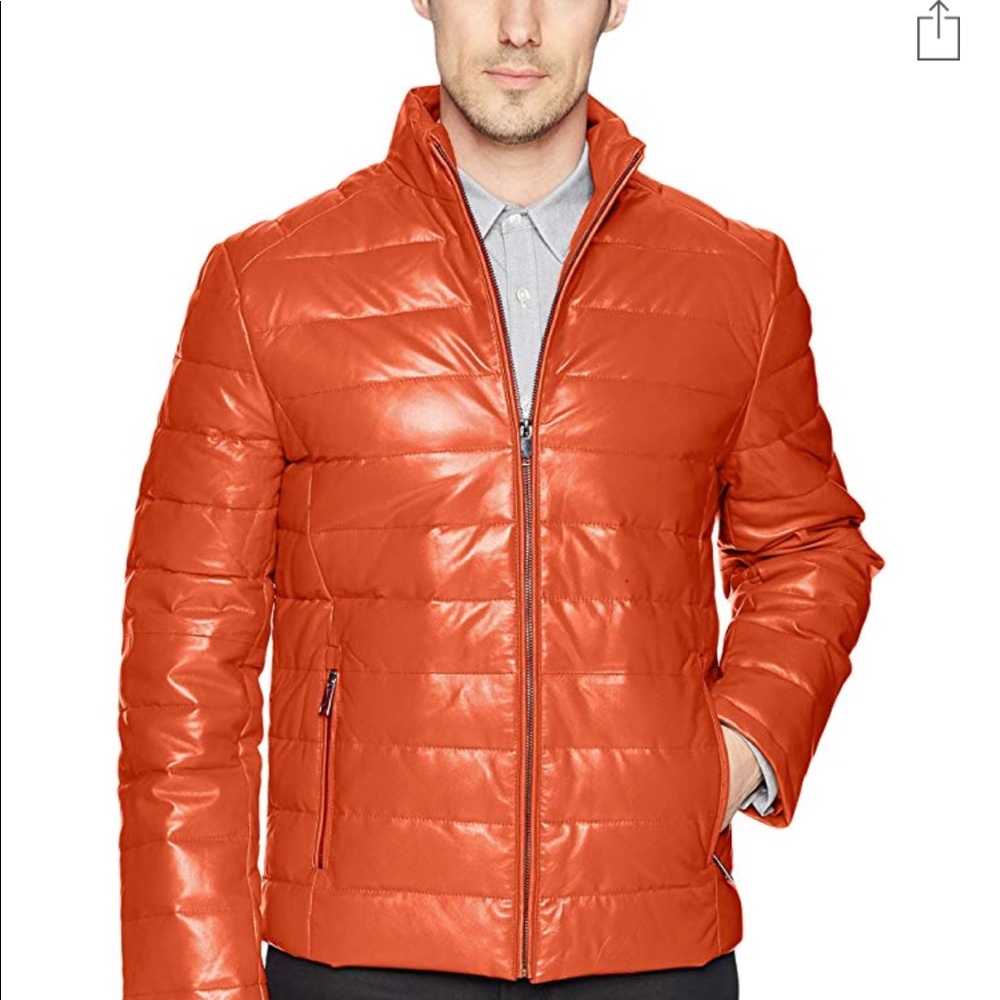 Campaign Black Men’s Down Filled Packable Leather